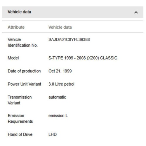 Jaguar 1998 2003 - 1998-2003,