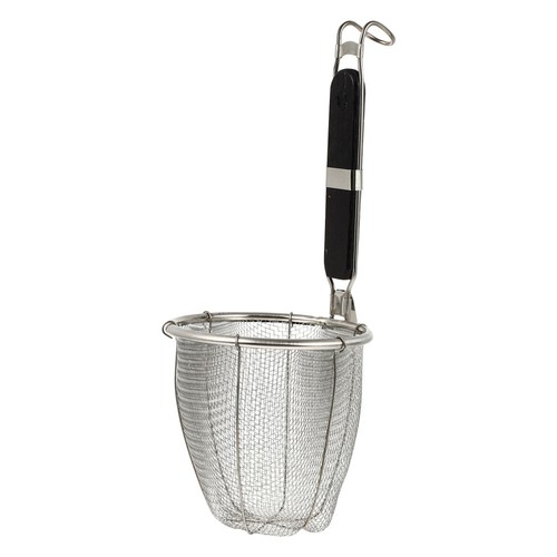 Stainless steel tea strainer - steel,