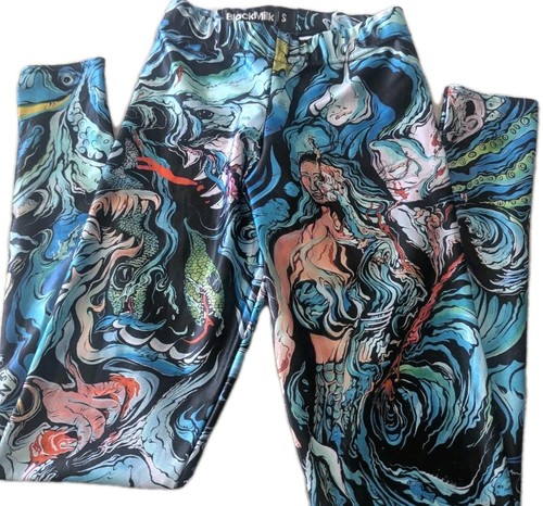 Sketches merman leggings - sketches, of