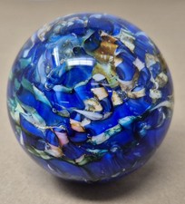 Art Glass 'Globe' Paperweight