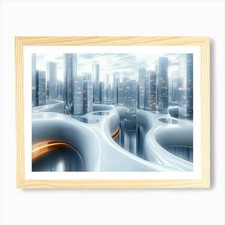 Buildings Futuristic 3d