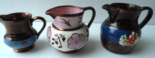 Vintage pottery copper - vintage,