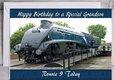Personalised birthday card Sir