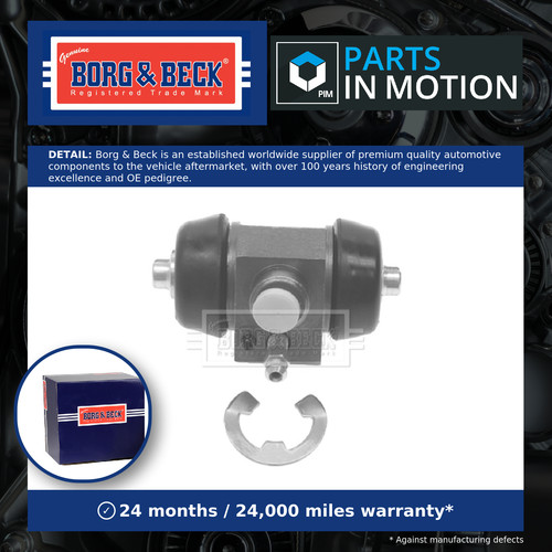 Wheel cylinder rear bbw1551 - rear,