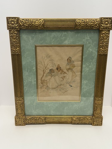 Vintage persian miniature - vintage,