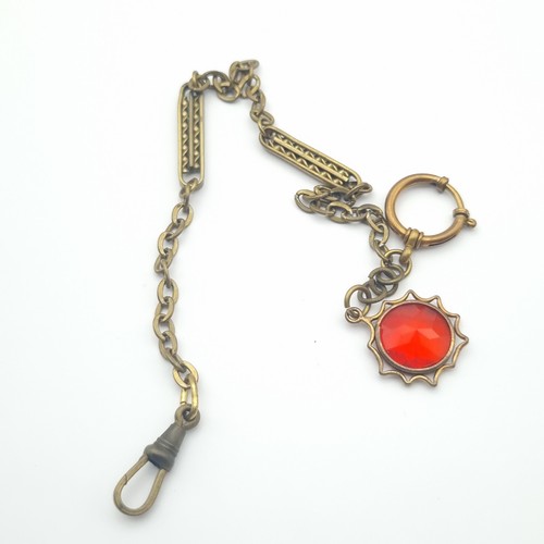 Edwardian leontine watch chain - edwardian,