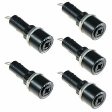 5 x Black 6x30mm Panel Chassis