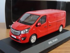 ISCALE OPEL (VAUXHALL) VIVARO B RED 2014 VAN MODEL OC10923 1:43