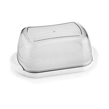 New Clear Plastic Butter Dish