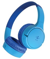 Belkin Kids Wireless Bluetooth Headphones SoundForm Mini AUD002BTBL Blue