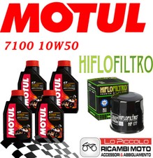 BUELL S1 LIGHTNING 1200 2000 2002 CUTTING KIT 4 LT MOTUL 7100 10W50 + FILTER