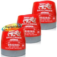 3x Brylcreem Original Light