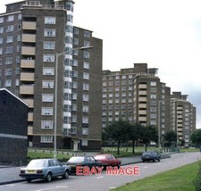 PHOTO  NECHELLS FLATS 1988 WITH A NICE SELECTION OF PERIOD CARS