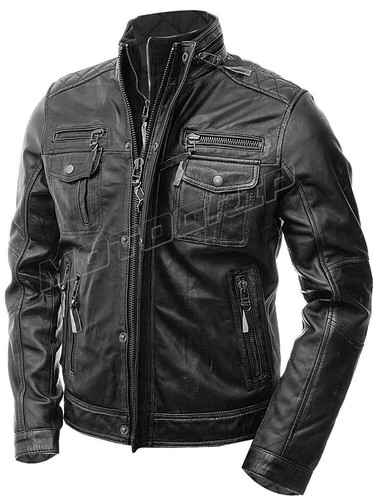 Men distressed black - men’s,