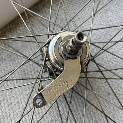 Vintage bicycle wheel - wheel, rear