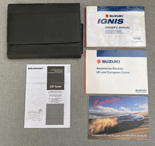 Suzuki ignis owners manual - ignis,