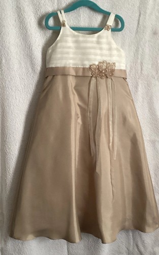 Girls champagne cream lined - ,