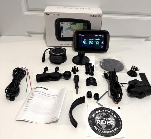 Tomtom rider 420 motorcycle - rider,