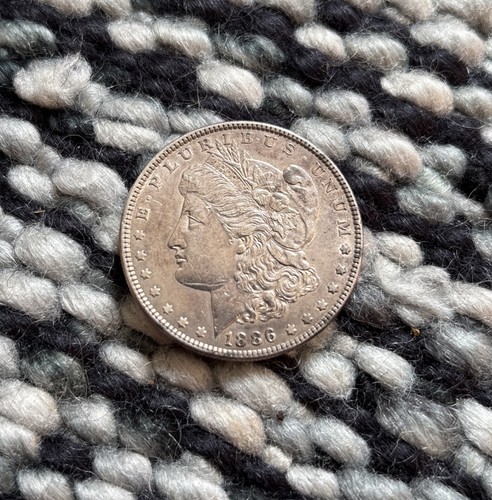 1886 morgan silver dollar - 1886,