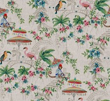 MONKEY PARADISE Linen Look