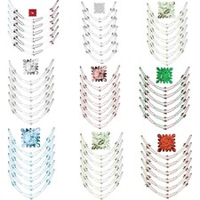 6PCS Metallic Foil Garlands