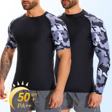 Men's Swim Shirts Long Sleeve