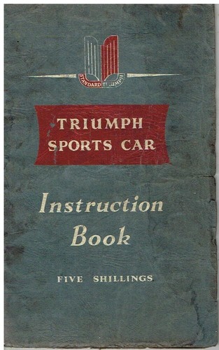 Triumph tr2 sports car - tr2,