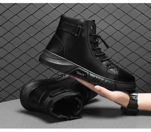 New fashion mens leather - leather, ankle