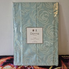 Dorma Tallulah Jacquard Valance Sheet Single Mint Green 90x190x39cm New