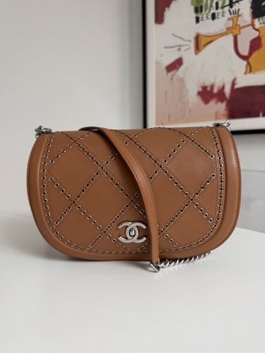 2018 chanel beige quilted - chanel,