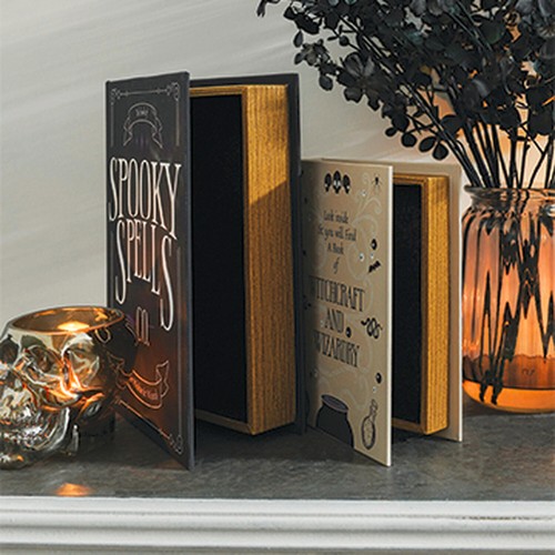 2pk decorative books storage - 2pk,