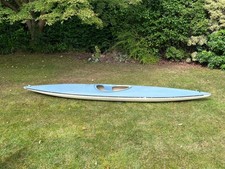 kayak - grey - 11 foot long (small person) - fibre glass