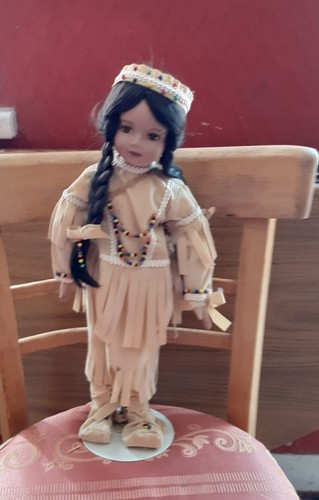 Native american doll - native,