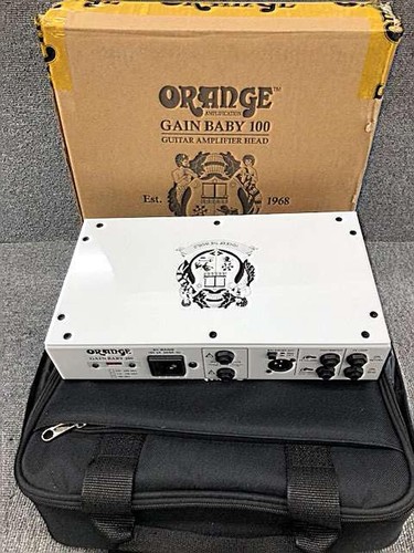 Orange head amplifier - orange, gain