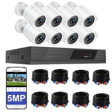 8 Camera CCTV System 5MP Lite
