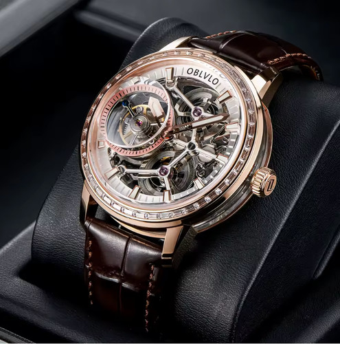 Oblvlo tourbillon men watches - oblvlo,