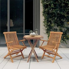 3 Piece Garden Dining Set
