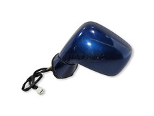 Toyota MR2 MR-2 MK3 (99-07) Convertible Left Side Electric Door Mirror Met Blue