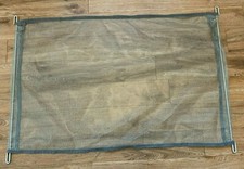 Hook-on in holes - Grey Mesh Shelf & Black Mesh Holder for Camping Tables