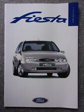 FORD FIESTA Range orig 1999 UK