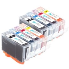 8 Ink Cartridges for Canon PIXMA iX4000 iP4500 MP530 MP810 MP520 iP5200