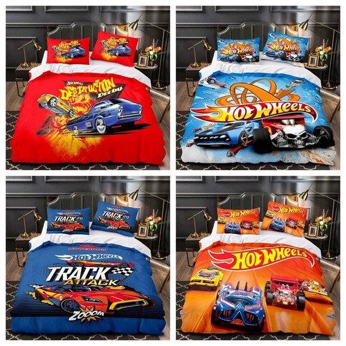 Hot wheels duvet cover - hot,