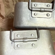 WW 2 BRITISH ARMY MESS TINS DATED 1945/46 MADE BY MMS 