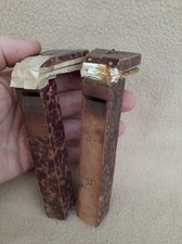 X 2 LARGE ANTIQUE CUCKOO CLOCK BELLOWS