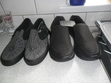 MENS TU COMFORT SHOES SIZE UK 10 NWT & MENS SLIPPERS SIZE UK 9.5 NWT
