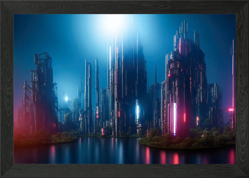 Small future big dreams - , framed