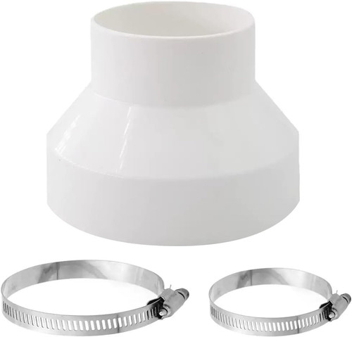 Duct reducer 150mm 100mm 6 - 100mm,
