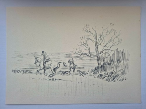 Antique pencil drawing - antique,