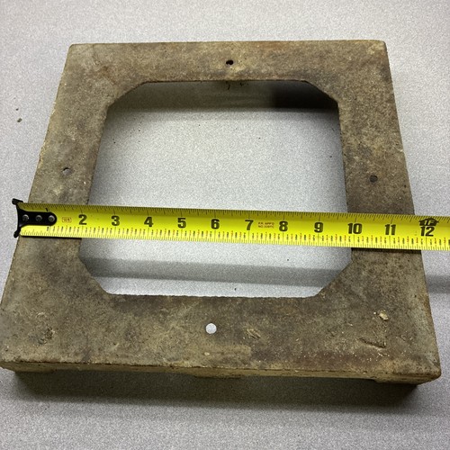Vintage cast iron post pillar - cast,