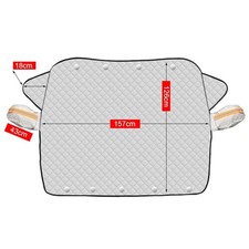 Windscreen Cover Window Screen Frost Ice Snow Sun Dust Protector for Car Van SUV